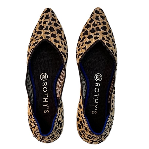 Leopard Rothy’s | Size 6.5 | The Point (Original) - Picture 2 of 8